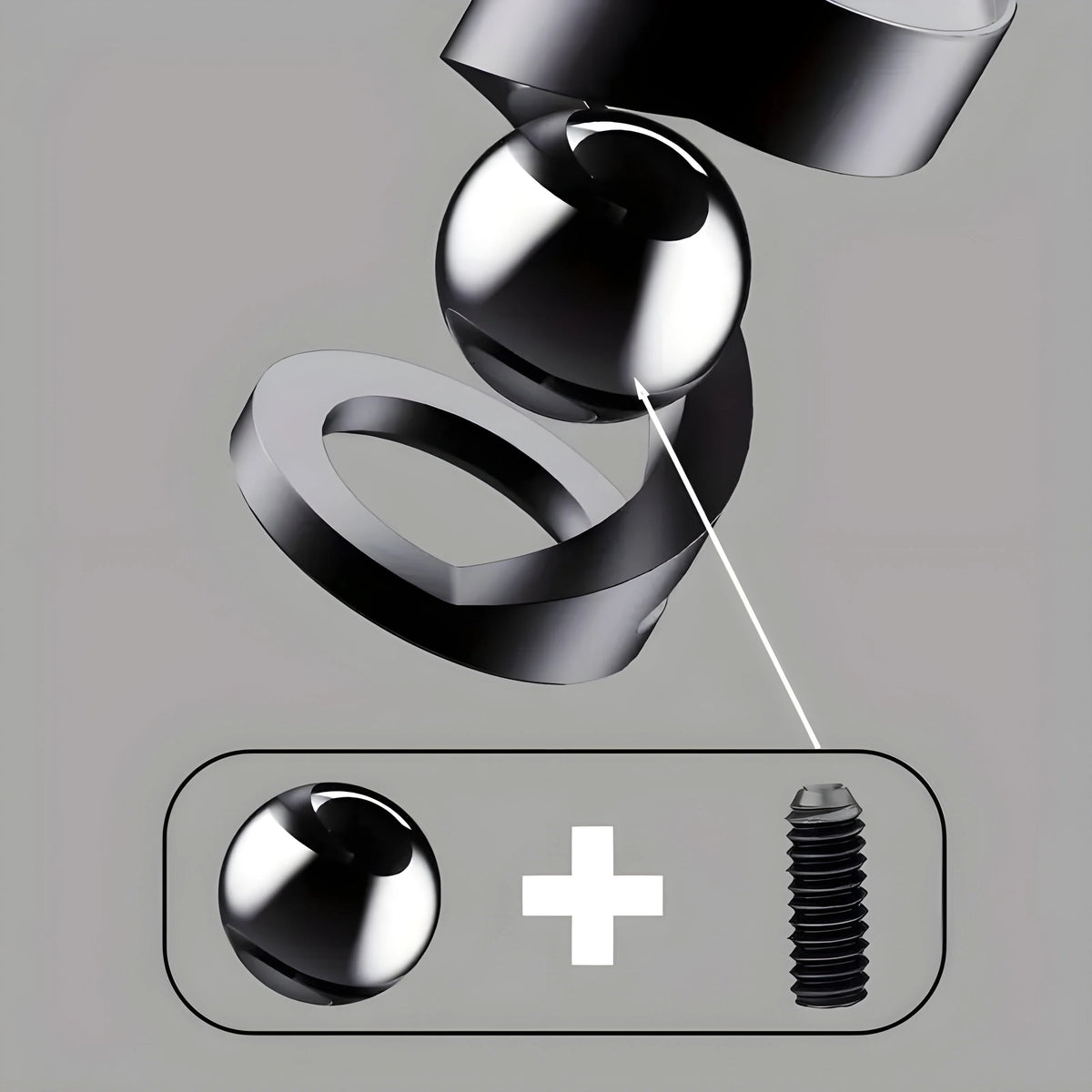 Gyroscope Desk Toy Metal Soothing Compact