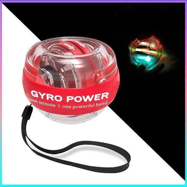 Gyroscopic Wrist Trainer Self-Powered LED Up To 70.5 Pounds