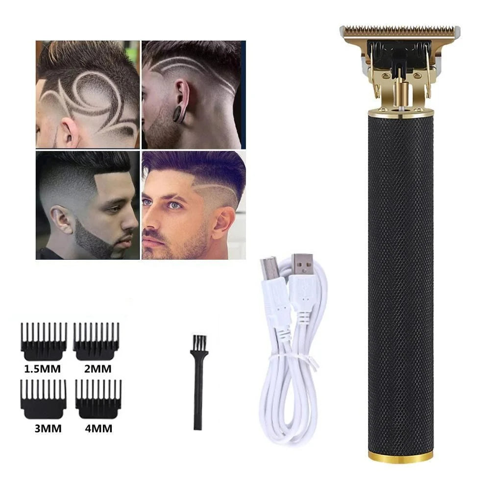 Hair & Beard Clipper Cordless Precision T-Blade