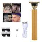 Hair & Beard Trimmer Cordless Rechargeable T-Blade Precision