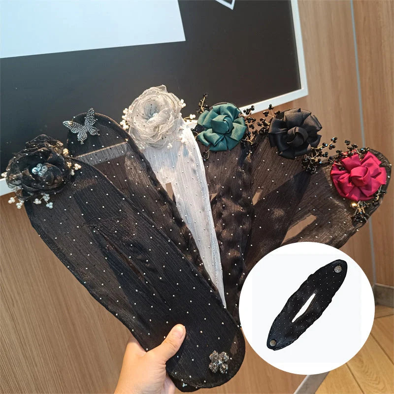 Hair Bun Styling Set Flexible Wire Satin Finish 7-Piece