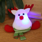 Hair Clip Christmas Handcrafted Felt & LED Lights