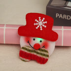 Hair Clip Christmas Handcrafted Felt & LED Lights