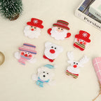 Hair Clip Christmas Handcrafted Felt & LED Lights