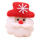 Hair Clip Christmas Handcrafted Felt & LED Lights