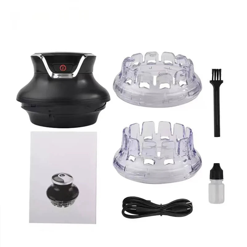 Hair Clipper 360-Degree Rotating Head USB Rechargeable