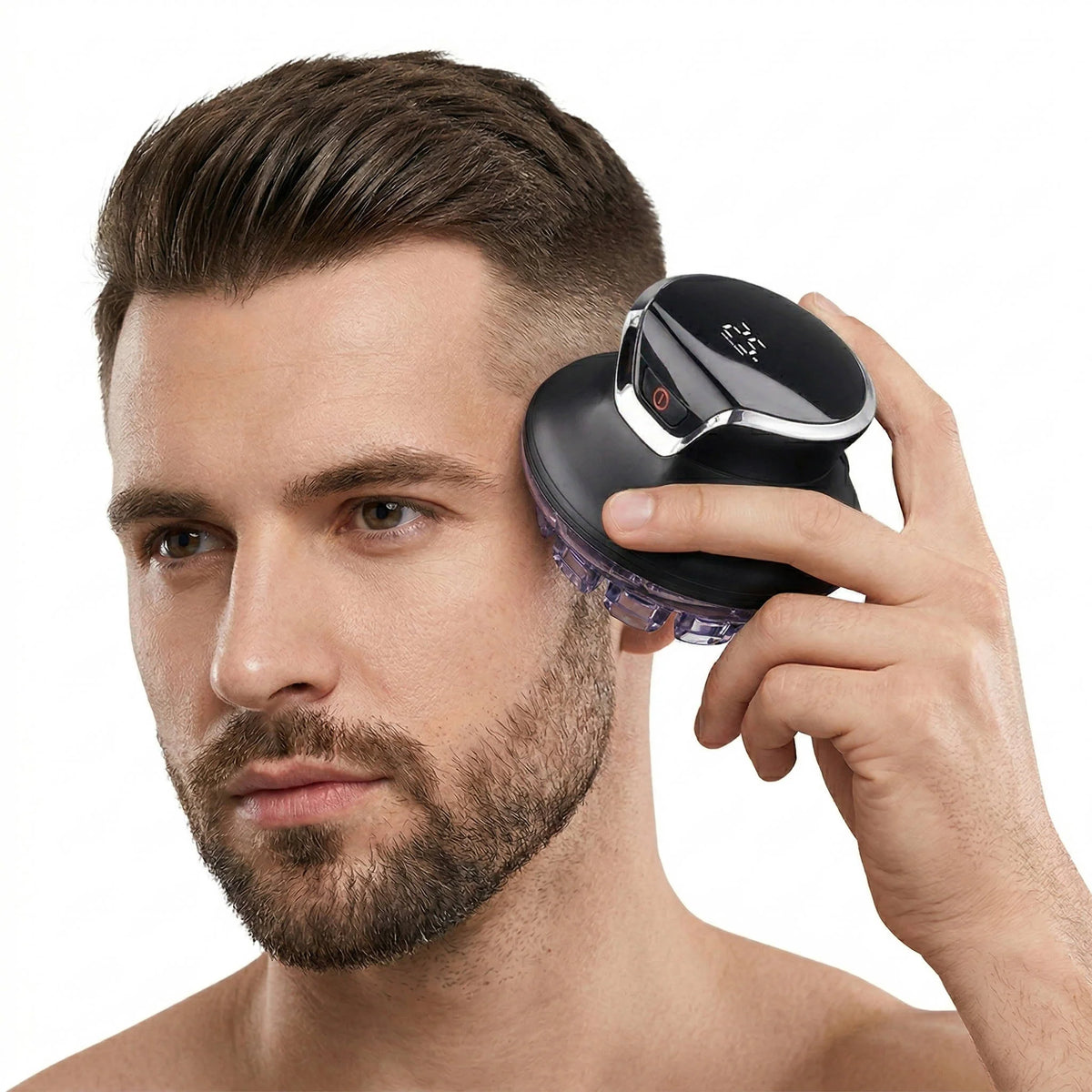 Hair Clipper 360-Degree Rotating Head USB Rechargeable