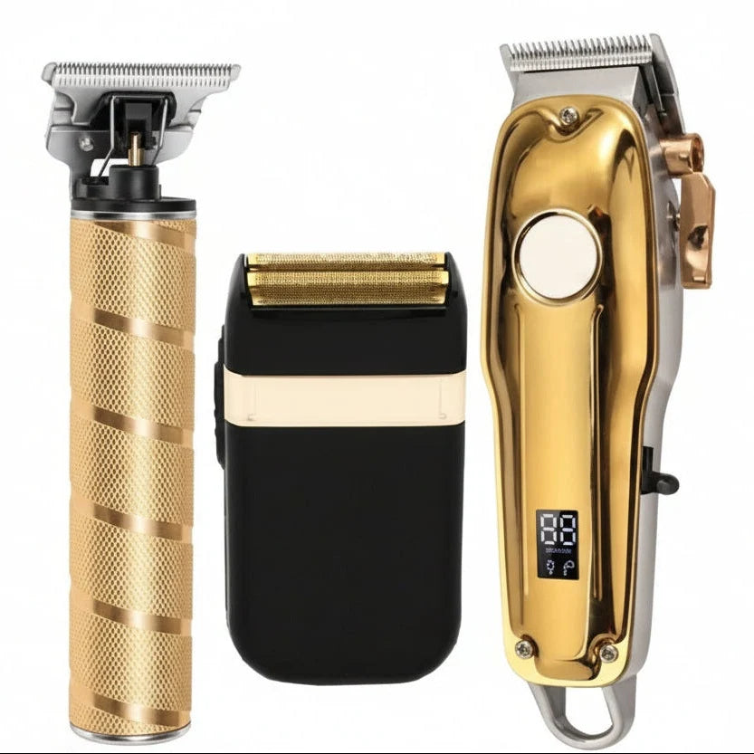 Hair Clipper Set Cordless Precision Ceramic Blades