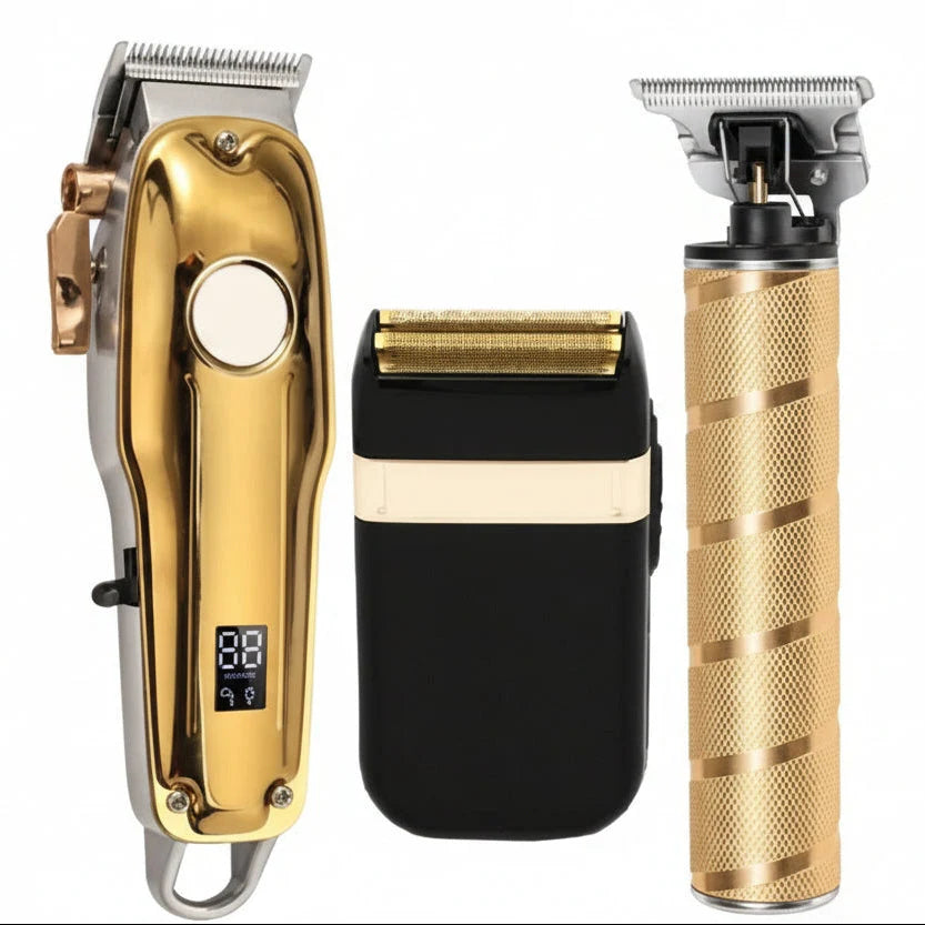 Hair Clipper Set Cordless Precision Ceramic Blades