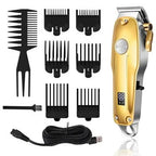 Hair Clipper Set Cordless Precision Ceramic Blades