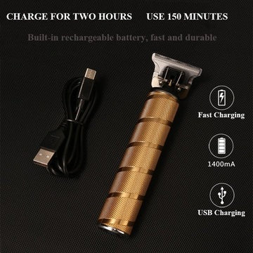 Hair Clipper Set Cordless Precision Ceramic Blades