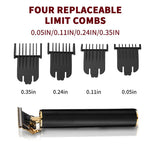 Hair Clipper & Trimmer Cordless Carbon Steel T-Blade