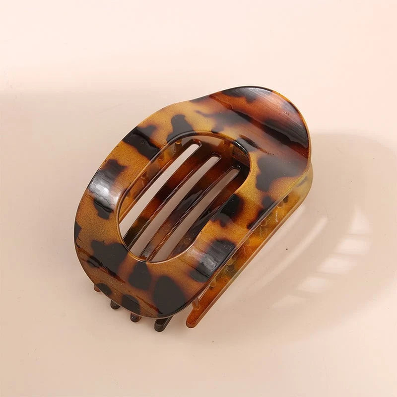 Hair Clips Flat Rounded Gentle Hold Set of 4