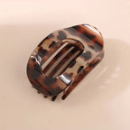 Hair Clips Flat Rounded Gentle Hold Set of 4