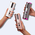 Hair Curler Cordless & Rechargeable Automatic 6 Heat Settings
