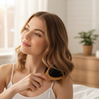 Hair Detangling Brush Boar & Nylon Bristles Ergonomic Grip