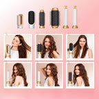 Hair Dryer 5-in-1 Ionic Interchangeable Attachments