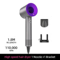 Hair Dryer High-Speed Ionic Smart Heat Detachable Nozzle