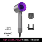 Hair Dryer High-Speed Ionic Smart Heat Detachable Nozzle