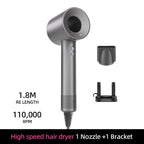 Hair Dryer High-Speed Ionic Smart Heat Detachable Nozzle