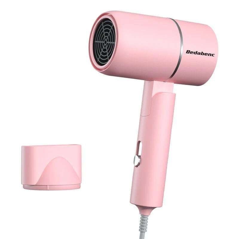 Hair Dryer Intelligent Temperature Control Folding Handle & Travel-Friendly