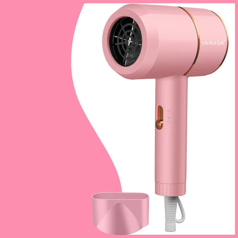 Hair Dryer Intelligent Temperature Control Folding Handle & Travel-Friendly
