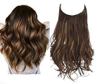 Hair Extensions 100% Human Hair Heat-Resistant Tangle-Free