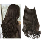Hair Extensions 100% Human Hair Heat-Resistant Tangle-Free