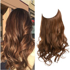 Hair Extensions 100% Human Hair Heat-Resistant Tangle-Free