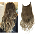 Hair Extensions 100% Human Hair Heat-Resistant Tangle-Free