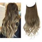 Hair Extensions 100% Human Hair Heat-Resistant Tangle-Free