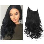 Hair Extensions 100% Human Hair Heat-Resistant Tangle-Free