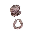 Hair Rollers Heatless Satin Cover Adjustable Buckle