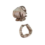 Hair Rollers Heatless Satin Cover Adjustable Buckle