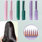 Hair Straightener Comb Cordless Ceramic Rechargeable Frizz Control