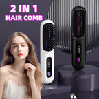 Hair Straightener & Curler Cordless USB-C Rechargeable