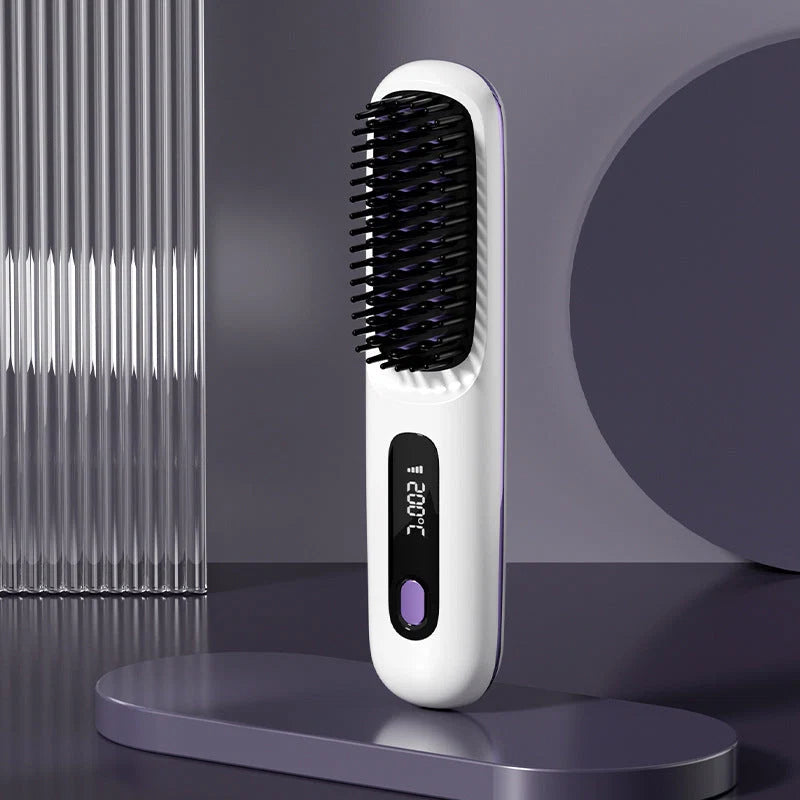 Hair Straightener & Curler Cordless USB-C Rechargeable