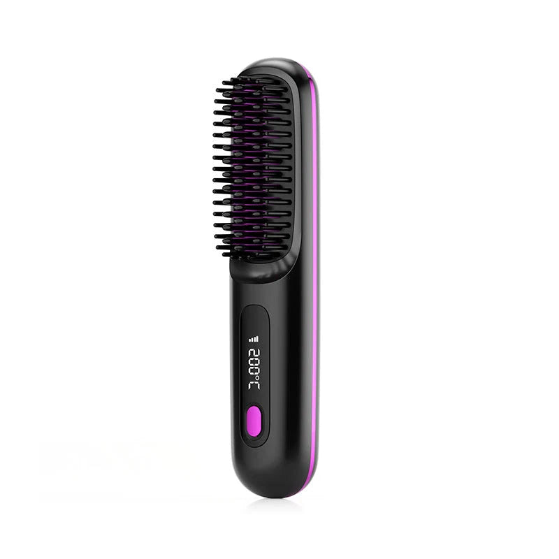 Hair Straightener & Curler Cordless USB-C Rechargeable