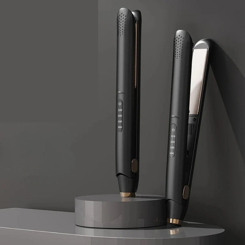 Hair Straightener & Curler Ionic Ceramic Dual Voltage