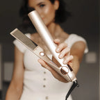 Hair Straightener & Curler Titanium Plates 5 Heat Settings