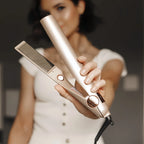 Hair Straightener & Curler Titanium Plates Five Heat Settings