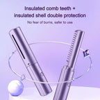 Hair Straightening Brush Cordless Ceramic Rechargeable
