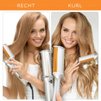 Hair Styler 1.25 Inch Rotating Barrel Tourmaline-Ceramic Ionic Brush