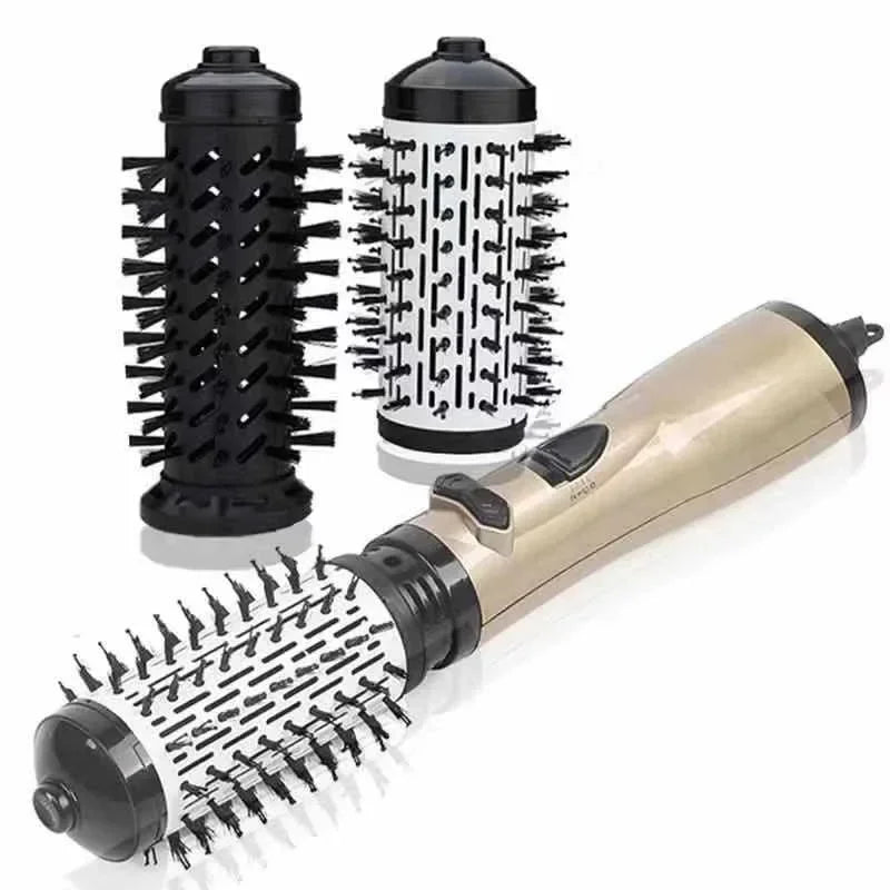 Hair Styler 3-in-1 Interchangeable Brushes Ionic Tourmaline
