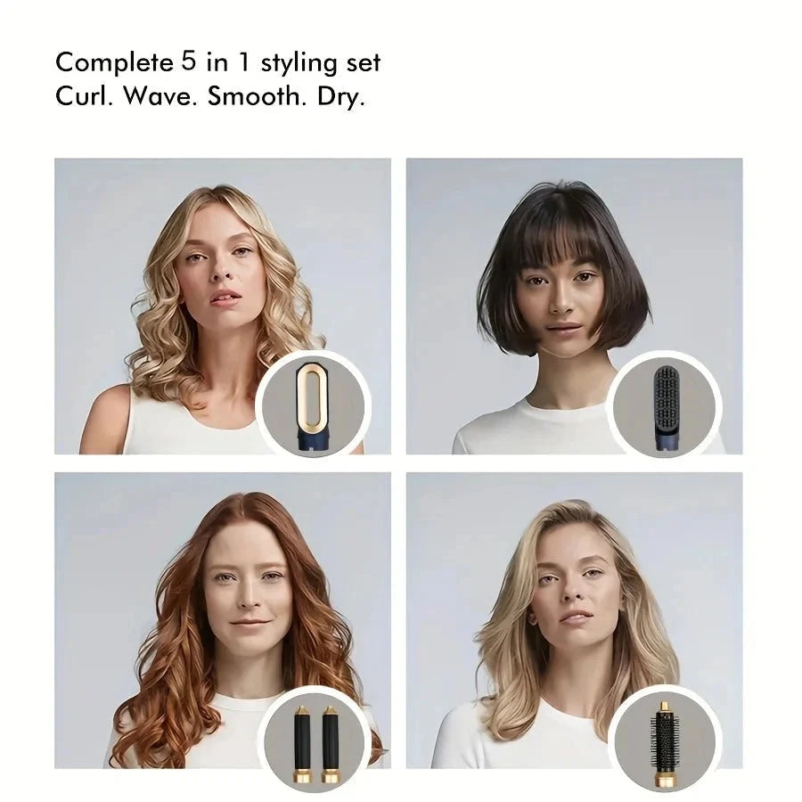 Hair Styler 5-In-1 Ionic Diffuser & Concentrator