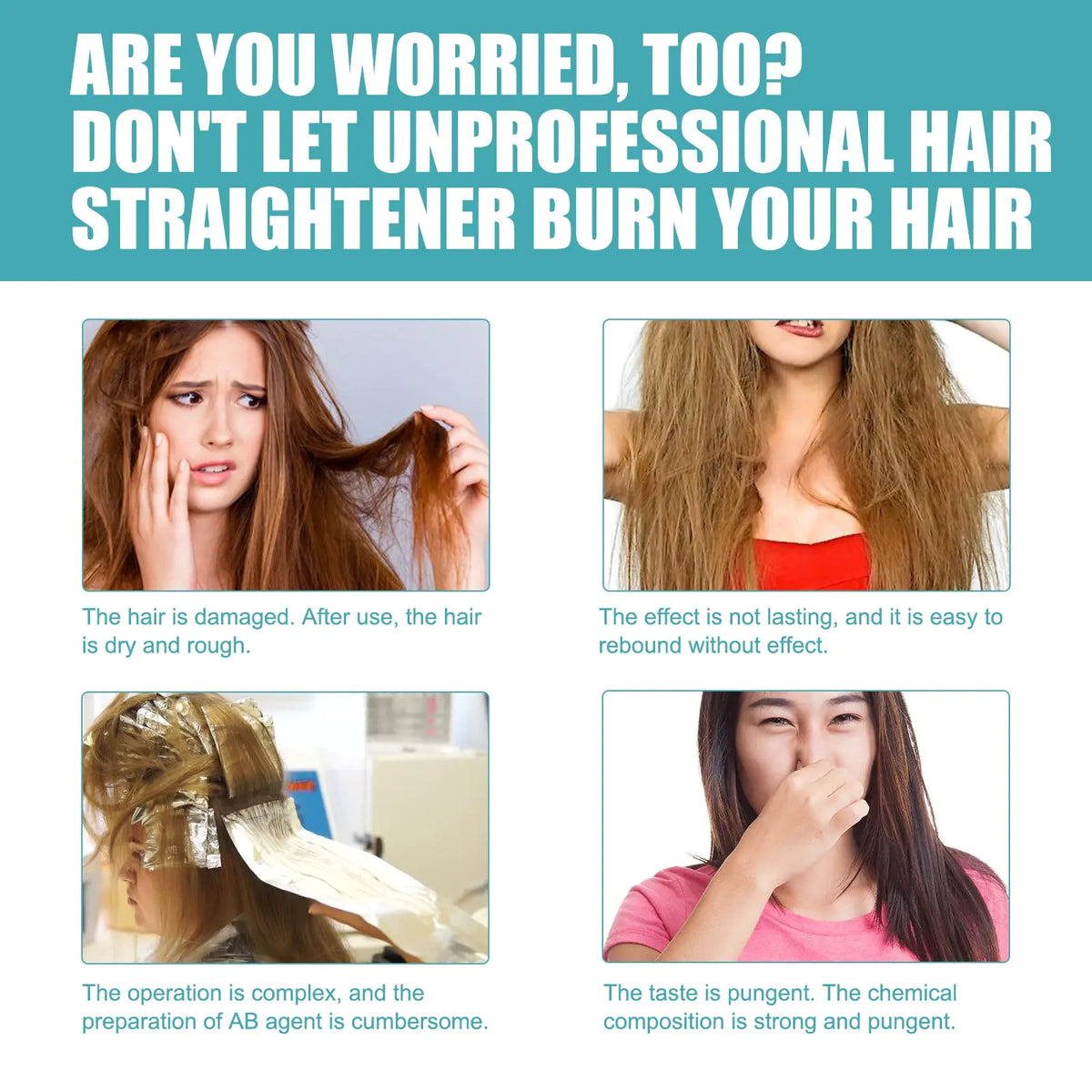 Hair Styling Cream Keratin Frizz Control For Curly Hair