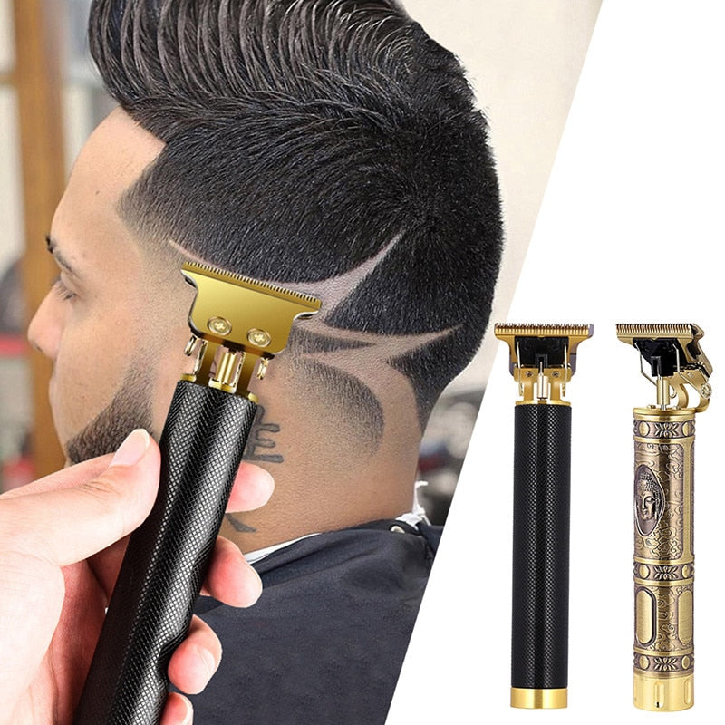Hair Trimmer Zero-Gap Stainless Steel Cordless