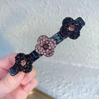 Hairpin Braided Crystal Secure Hold