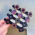 Hairpin Braided Crystal Secure Hold