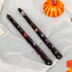 Halloween Candle Fire-Resistant Spooky Motifs